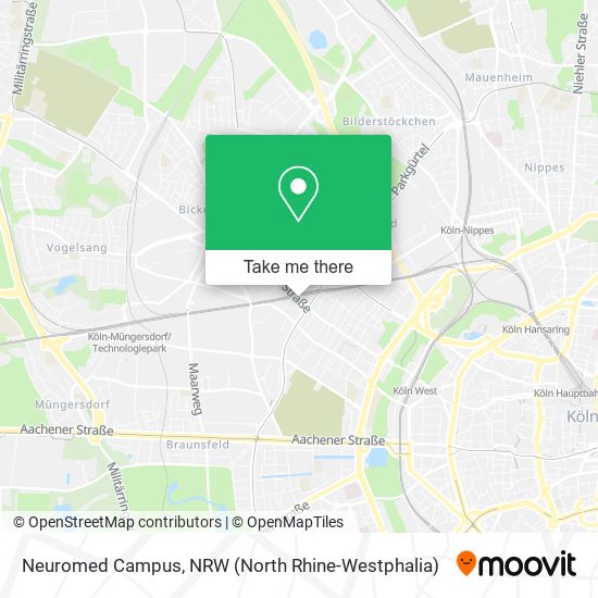 Neuromed Campus map