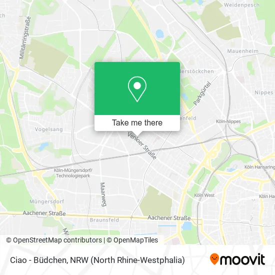 Карта Ciao - Büdchen