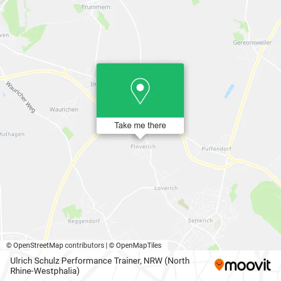 Карта Ulrich Schulz Performance Trainer