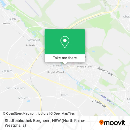 Карта Stadtbibliothek Bergheim
