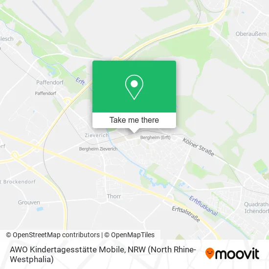 Карта AWO Kindertagesstätte Mobile