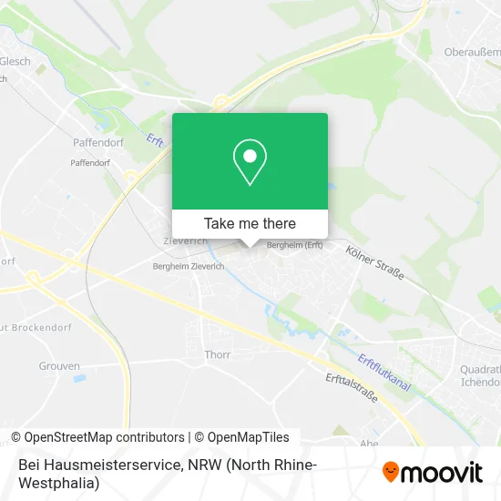 Bei Hausmeisterservice map