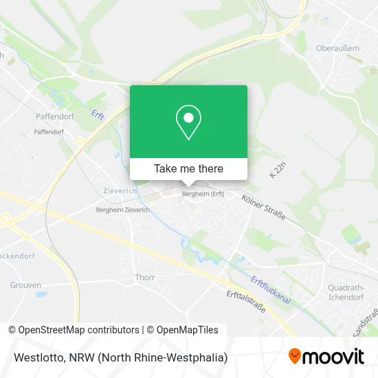 Westlotto map