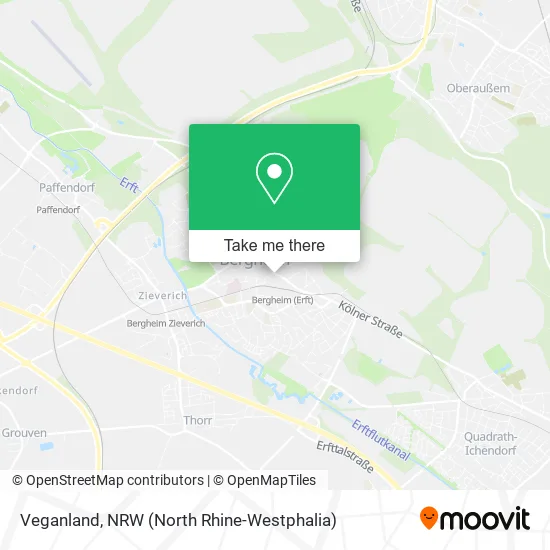 Карта Veganland