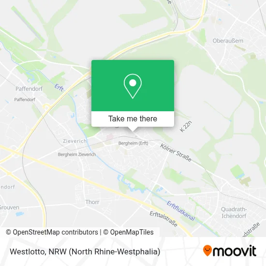 Westlotto map