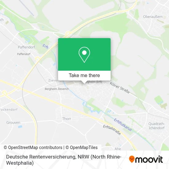 Deutsche Rentenversicherung map