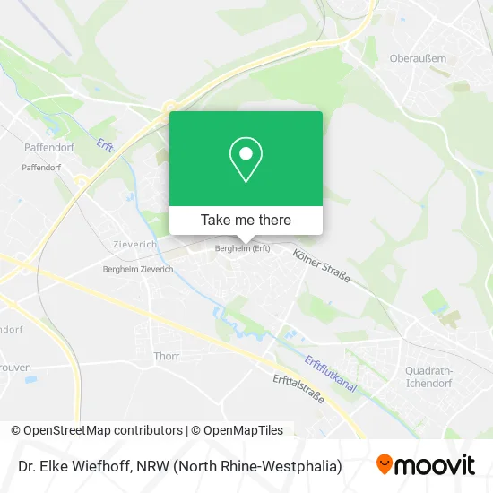 Dr. Elke Wiefhoff map