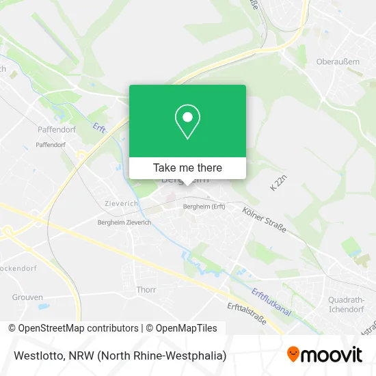 Westlotto map