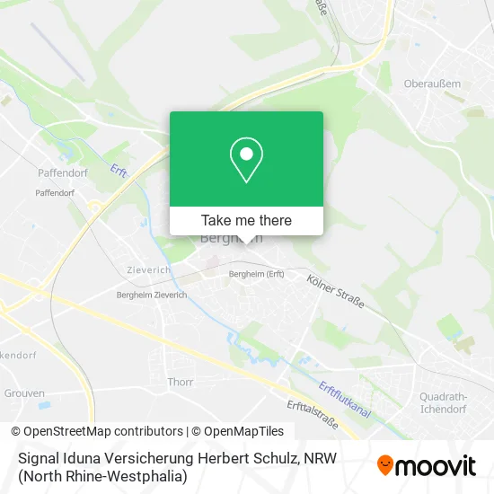Карта Signal Iduna Versicherung Herbert Schulz