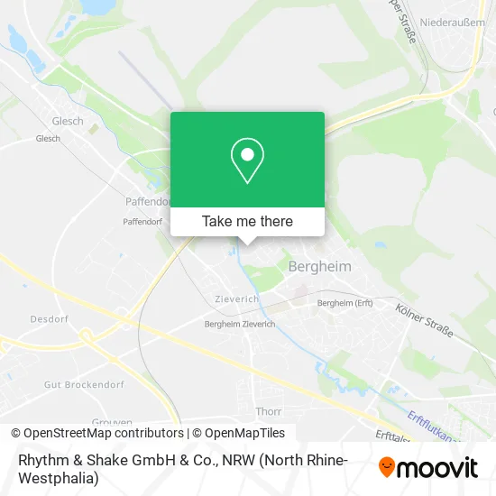Карта Rhythm & Shake GmbH & Co.