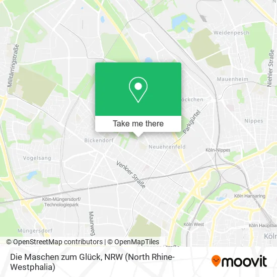 Карта Die Maschen zum Glück