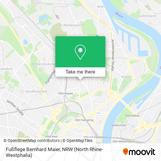 Fußflege Bernhard Maier map