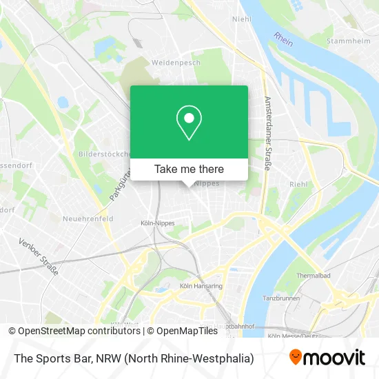 Карта The Sports Bar