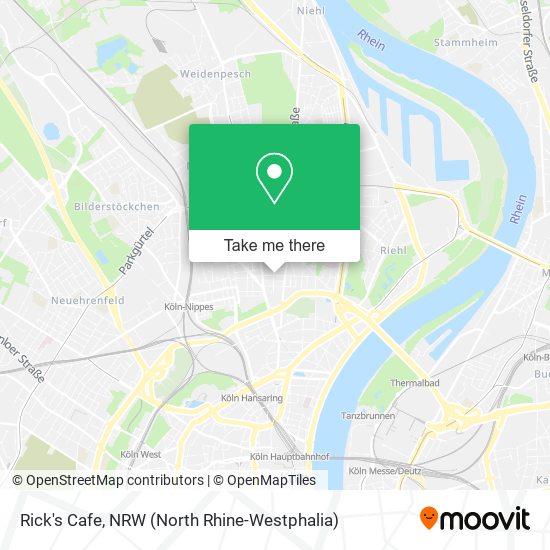 Карта Rick's Cafe