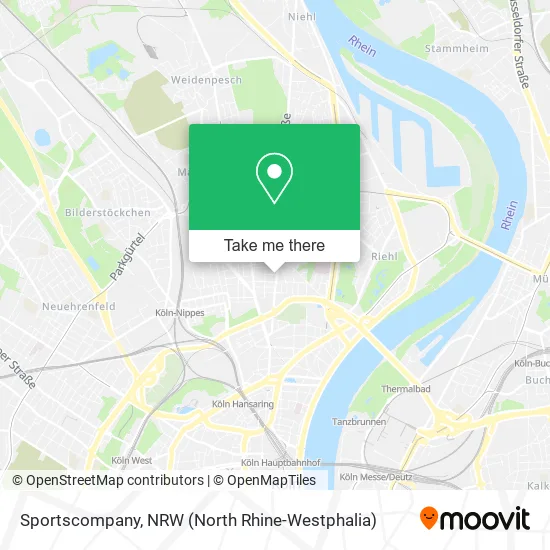 Sportscompany map