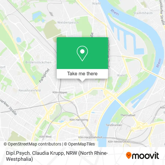 Карта Dipl.Psych. Claudia Krupp