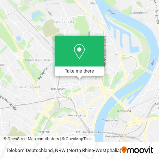 Telekom Deutschland map