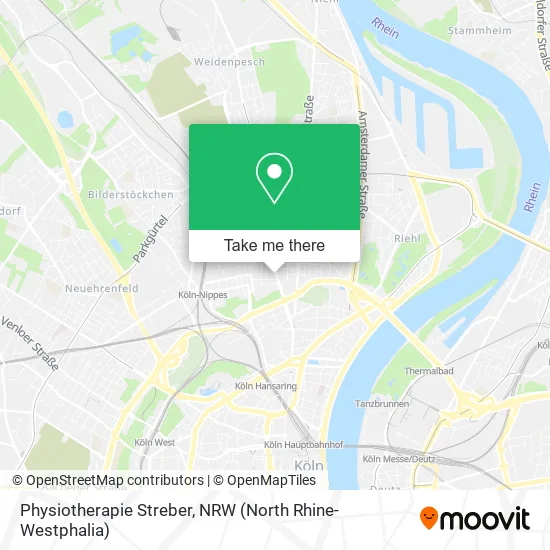 Physiotherapie Streber map