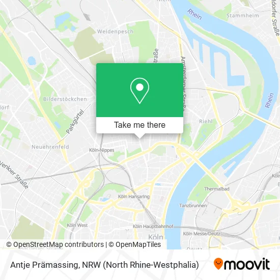 Карта Antje Prämassing