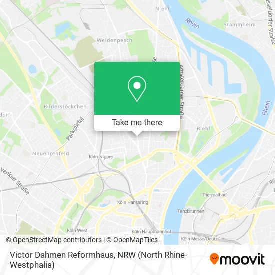 Карта Victor Dahmen Reformhaus