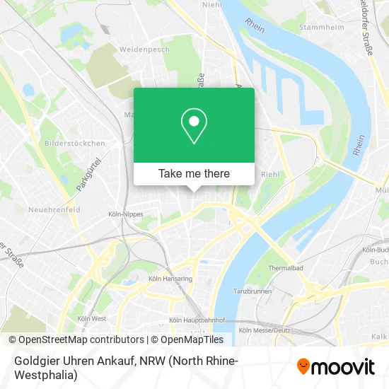 Карта Goldgier Uhren Ankauf