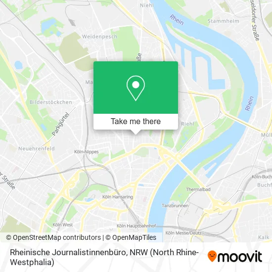 Rheinische Journalistinnenbüro map