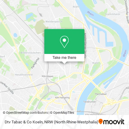 Dtv Tabac & Co Koeln map