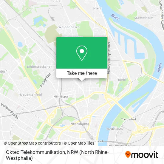 Oktec Telekommunikation map