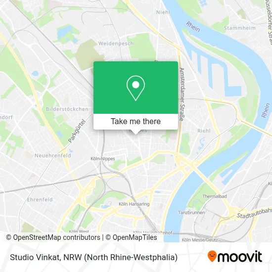 Studio Vinkat map