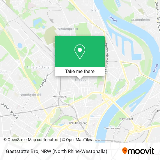Карта Gaststatte Bro