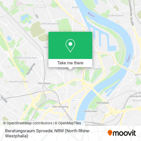 Beratungsraum Sproede map