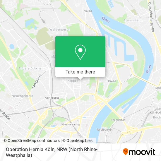 Карта Operation Hernia Köln