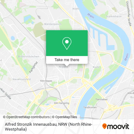 Alfred Stronzik Innenausbau map