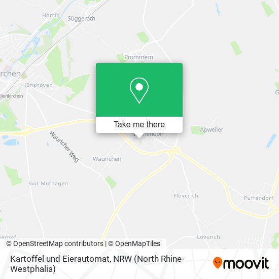 Kartoffel und Eierautomat map