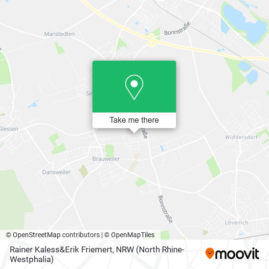 Rainer Kaless&Erik Friemert map