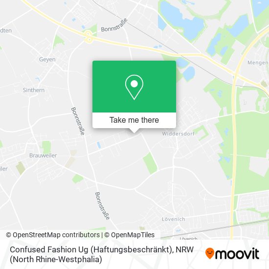 Confused Fashion Ug (Haftungsbeschränkt) map