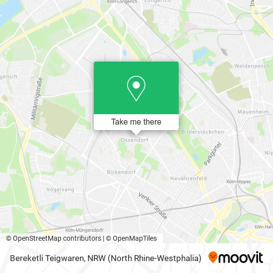 Карта Bereketli Teigwaren