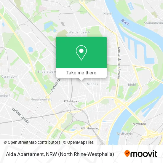 Карта Aida Apartament