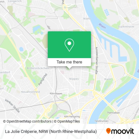 La Jolie Crêperie map