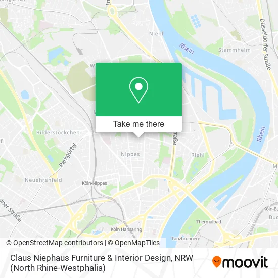 Карта Claus Niephaus Furniture & Interior Design