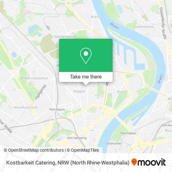 Kostbarkeit Catering map