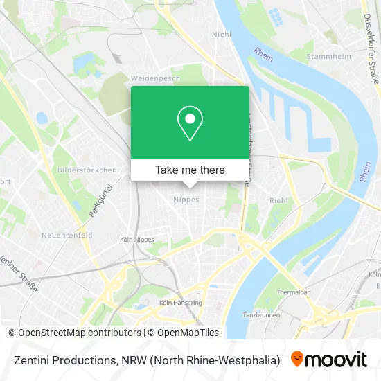 Карта Zentini Productions