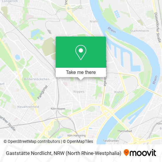 Gaststätte Nordlicht map