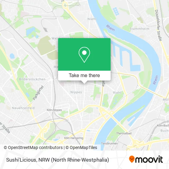 Карта Sushi'Licious