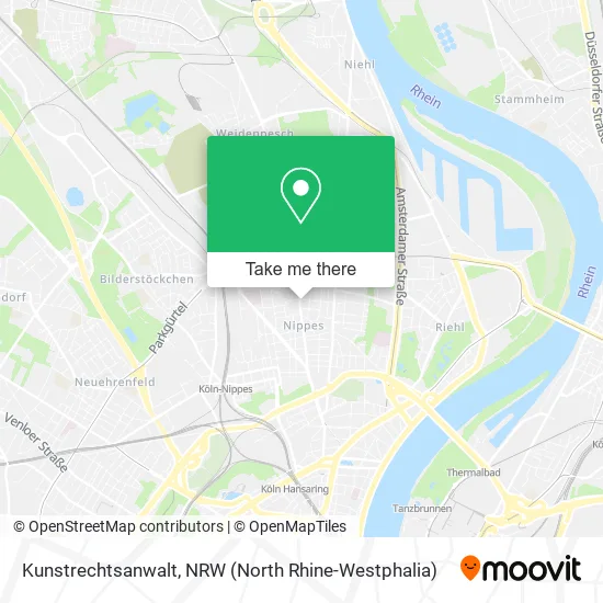 Карта Kunstrechtsanwalt