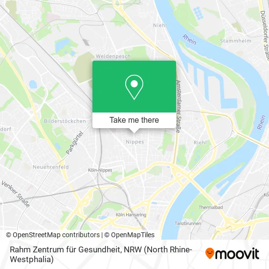 Карта Rahm Zentrum für Gesundheit