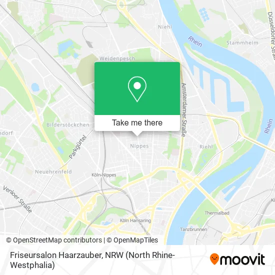 Карта Friseursalon Haarzauber