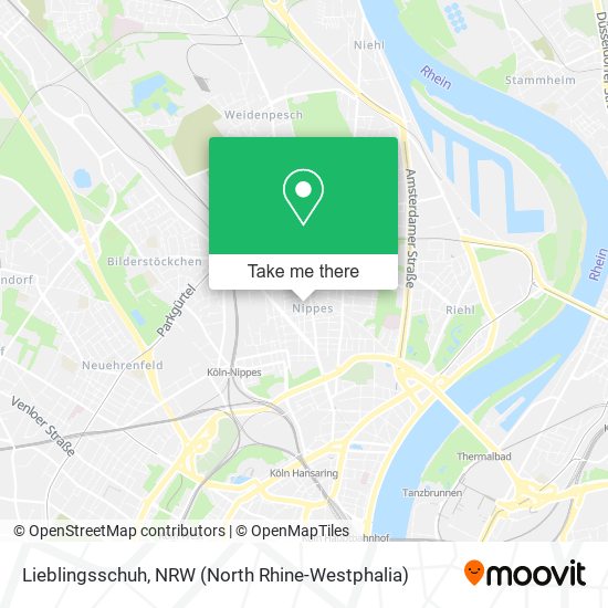 Карта Lieblingsschuh