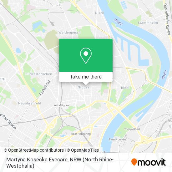 Martyna Kosecka Eyecare map