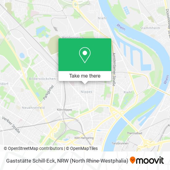 Gaststätte Schill-Eck map